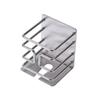 ABOOFAN Stainless Steel Shaver Storage -Mounted Non-Trace Electric Razor Holder for Smooth Surfaces Easy Installation Bathroom Organizer for Shaver and Toothbrushes view 1