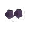 MUSISALY 5pairs Moisturizing Heel Socks for Dry Open-Toed Design Comfortable for Yoga and Daily Wear view 2