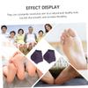 MUSISALY 5pairs Moisturizing Heel Socks for Dry Open-Toed Design Comfortable for Yoga and Daily Wear view 4