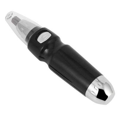 VINTORKY Electric Ear Nose Hair Trimmer for Safe Facial Grooming Precision Shaver Rotary System Battery Design for Easy Use for Men Nose Ear and Eyebrow Care Black