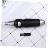 VINTORKY Electric Ear Nose Hair Trimmer for Safe Facial Grooming Precision Shaver Rotary System Battery Design for Easy Use for Men Nose Ear and Eyebrow Care Black view 2