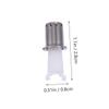 Healeved 10pcs Electric Nose Hair Trimmer Replacement Heads Washable Trimmer Accessories for Men and Women Compatible with Nose Hair Clippers Easy to Install and Maintain view 2