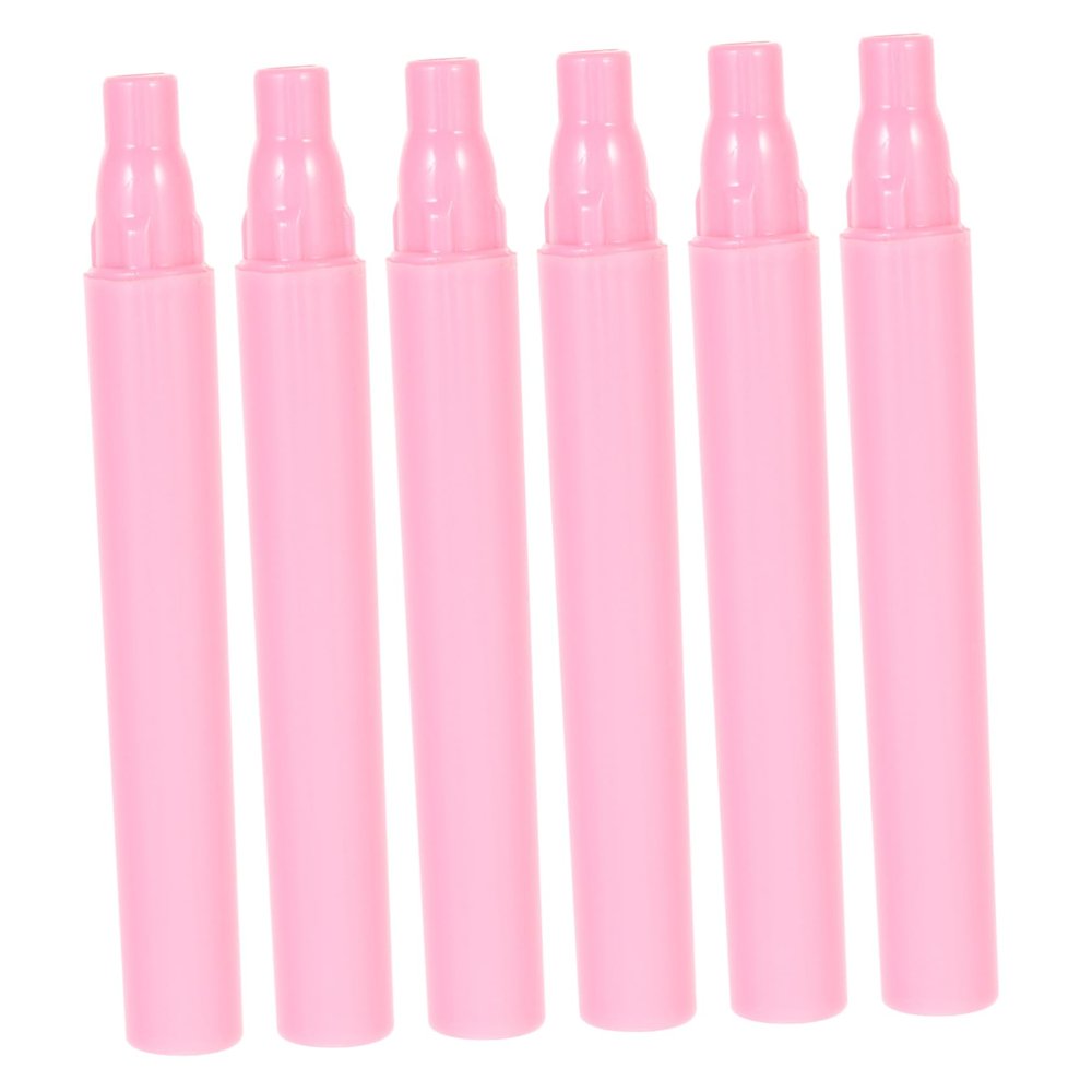 MUSISALY 6pcs Silicone Lip Brush Set Cover Multi-functional Makeup Applicators for Lip Gloss Mask Eyeliner and Foundation Travel-friendly Cosmetic and Daily Use