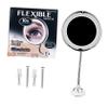 OSOLADY Led Lighted Makeup Mirror Magnification Suction Cup for Table Bathroom Natural Light view 1