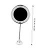 OSOLADY Led Lighted Makeup Mirror Magnification Suction Cup for Table Bathroom Natural Light view 4