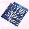 NULYLU 21pcs Stainless Steel Nail Clipper Set Ergonomic Nail Trimmer File Tools for Home Travel Use view 3