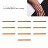 10pcs Nail File Professional Wooden Core Reusable Double Sides Washable Grit Nail Files for Acrylic Nails view 2