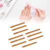 10pcs Nail File Professional Wooden Core Reusable Double Sides Washable Grit Nail Files for Acrylic Nails view 4
