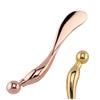 OSOLADY Zinc Alloy Eye Cream Spoon for Eye Massage and Fatigue Relief Rose Gold Makeup Tool for Skincare Durable and Eco-friendly Design for Enhanced Blood Circulation view 2