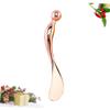 OSOLADY Zinc Alloy Eye Cream Spoon for Eye Massage and Fatigue Relief Rose Gold Makeup Tool for Skincare Durable and Eco-friendly Design for Enhanced Blood Circulation view 4