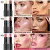 6 Colors Cream Contour Stick Makeup Kit, Shades with Highlighter, Blush and Double-End Bronzer Contour Stick for Sculpt the Cheeks, Long Lasting, Waterproof, Matte & Dewy Finish(SET A) view 2