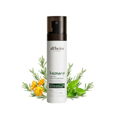 ALFHEIM Rosemary+ Purifying Leave-In Spray Conditioning & Refreshing Spray for Oily & Fine Hair with Rosemary, Peppermint & Jojoba Oils  Mist  Lightweight, Smooths & Revives  5.4 oz / 160 ml