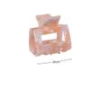 YOEMAYUNER Medium Hair Clips for Women 2inch for Thin Hair Square Hair Clips Small Rectangle Hair Claws Non Slip Hair Claw Clips Small Tortoise Claw Clips (5PCs 5Colors D) view 3