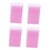 Outanaya 800pieces Pink Eyelash Glue Wipes Cleansing Pads for Glue Bottle Cleaning Non-Woven Wipes for Salon and Home Use Prevent Clogging and Enhance Grafting Efficiency view 1