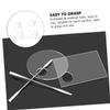 OHPHCALL Professional Makeup Tools Acrylic Mixing Tray Skin-friendly Easy to Use of Makeup Pallet view 3