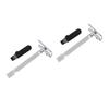 HAPINARY 2pcs Manual Beard Shaver Reusable Safety Handle for Close Shaving Retro Style Beard Trimmer for Men and Women Easy to Clean and Shaving Tool view 1