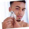 HAPINARY 2pcs Manual Beard Shaver Reusable Safety Handle for Close Shaving Retro Style Beard Trimmer for Men and Women Easy to Clean and Shaving Tool view 2