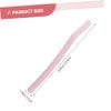 FRCOLOR 6pcs Eyebrow Shaper Kit Stainless Steel Trimmers for Precise Grooming Anywhere for Travel and Daily Use and Safe view 2