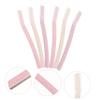FRCOLOR 6pcs Eyebrow Shaper Kit Stainless Steel Trimmers for Precise Grooming Anywhere for Travel and Daily Use and Safe view 4
