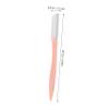 minkissy 9pcs Eyebrow Razors Handle Pink Facial Hair Remover for Precision Eyebrow Shaping and Trimming Portable and Lightweight Grooming Tool for Daily Use view 3