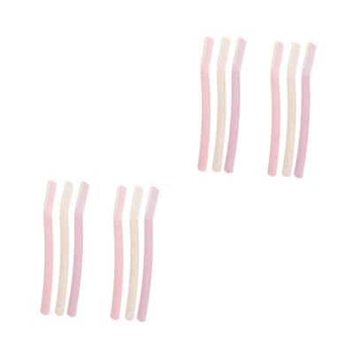 Didiseaon 12pcs Eyebrow Grooming Kit Trimmers for Precise Eyebrow Shaping and Facial Hair Removal Lightweight Travel Handles
