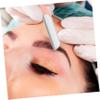 Didiseaon 6pcs Eyebrow Tools Kit Plastic Handle Eyebrow Razor Scissors Comb for Home Beauty Salon Use view 3