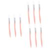 Didiseaon 9pcs Pink Eyebrow Razors for Men and Women Facial Hair Trimming Tools Safe Eyebrow Shavers Handle for Makeup and Grooming view 1