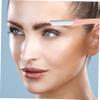 Didiseaon 9pcs Pink Eyebrow Razors for Men and Women Facial Hair Trimming Tools Safe Eyebrow Shavers Handle for Makeup and Grooming view 3