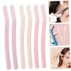 Didiseaon 6pcs Eyebrow Trimmer Blades Portable Grooming Tool for Precise Eyebrow Shaping and Facial Hair Removal Handles view 3