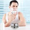 OHPHCALL 1pc Stainless Steel Shaving Soap Foaming Bowl Lid Compact Bubble Bowl for Men Slip Design for Easy Lathering Shaving Accessory for Grooming Routine view 2