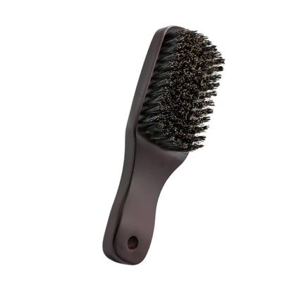 Healeved Beard Brush with Boar Bristles Compact Personal Care Tool for Men for Grooming and Styling Facial Hair for Travel and Daily Use