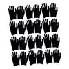 Gatuida 12pairs Thick Cotton Gloves for Work Comfortable Hand Protection Black for Gardening and Other Tasks Lightweight view 1