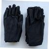 Gatuida 12pairs Thick Cotton Gloves for Work Comfortable Hand Protection Black for Gardening and Other Tasks Lightweight view 3