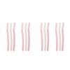 NOLITOY 2sets Men's Eyebrow Razor Trimmer Kit Facial Hair Trimmer Eyebrow Shaper Travel Beauty Tool Stainless Steel 6pcs*2 Random Color view 1