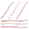 NOLITOY 2sets Men's Eyebrow Razor Trimmer Kit Facial Hair Trimmer Eyebrow Shaper Travel Beauty Tool Stainless Steel 6pcs*2 Random Color view 2