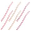 NOLITOY 2sets Men's Eyebrow Razor Trimmer Kit Facial Hair Trimmer Eyebrow Shaper Travel Beauty Tool Stainless Steel 6pcs*2 Random Color view 4