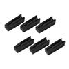 Gogogmee 6pcs Eyebrow Pencil Sharpener Aid Slot Portable Eyebrow Sharpener Assistant for Precise Cosmetic Application for Makeup Enthusiasts view 1