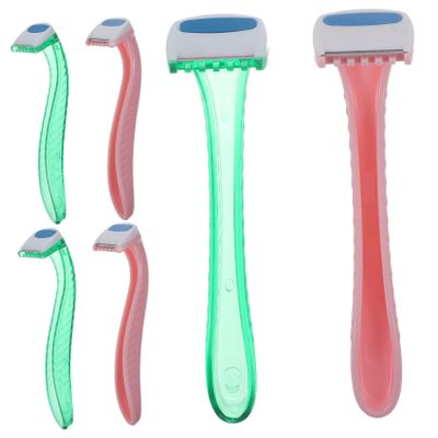Healeved 6pcs Women Hair for Underarm Leg and Bikini Line Ergonomic Design for Removal for Care and Sharing Friends