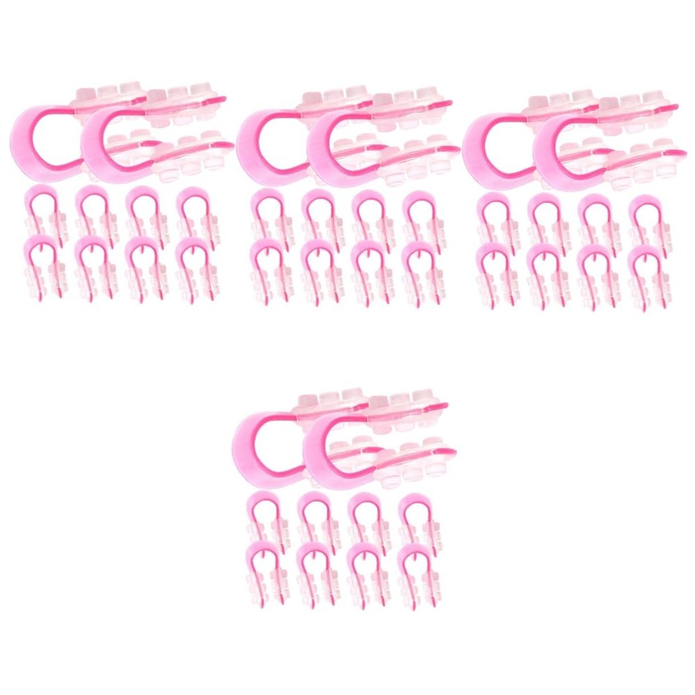 Gogogmee 40pcs Ergonomic Nose Shaping Clips for Girls Nose up Tool Lifter Respingadores Shaper Slim Face