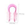 Gogogmee 40pcs Ergonomic Nose Shaping Clips for Girls Nose up Tool Lifter Respingadores Shaper Slim Face view 2
