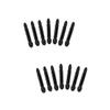 BIUDECO 200pcs Professional Makeup Brush Double-ended Eyeshadow Brush for Eye Shadow Applicator Travel-friendly for Women view 1