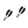 BIUDECO 2pcs Stainless Steel Toenail Clipper with Ergonomic Non- Handle for Thick Ingrown Toenails Heavy Duty Nail Trimming Tool for Men Women and Seniors view 1
