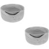 BIUDECO 2pcs Porcelain Shaving Bowl Men Shaving Soap Bowl Wet Equipment Decorative Natural Soap view 1