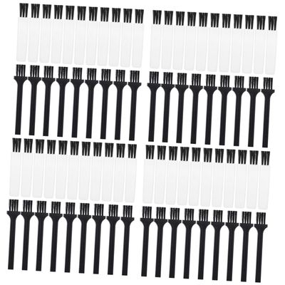 BIUDECO 120pcs Mini Cleaning Brush for Shavers and Beard Portable Plastic Tools for Dust Removal Small Gaps for Hair Clippers and Electronic Devices