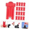 BIUDECO 200pcs Anti-blocking Eyelash Nozzle Needles for Lash Extension Supplies Durable Bottle Pins for Efficient Use of Eyelash Adhesive view 2