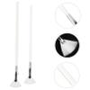 HAPINARY 2pcs Curved Fan Eyelash Mascara Brush Makeup Supplies for Precise Application of Lower Lashes and Eyebrows Portable and Skin-friendly Tools for Travel and Home Use view 3