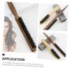 BELLIFFY Men's Beard Grooming Brush Natural Boar Bristle Hair Styling Tool for Shaving and Haircuts Includes Bamboo Handle and Cleaning Brush for Barbers and Home Use view 3