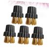 IWOWHERO 5pcs Multi-Purpose Bronze Cleaning Machine Brush Head for Household Use Durable Steam Cleaner Brushes for Efficient Home Cleaning view 4