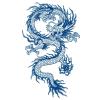 2Pcs Semi-Permanent Waterproof Temporary Tattoo Body Art Tattoo Sticker Full Fake Tattoo Women Men(CH005) view 1