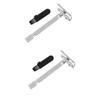 Gogogmee 2pcs for Men and Women Double-sided Shaving Tool - Handle and Ergonomic Design for Included view 1